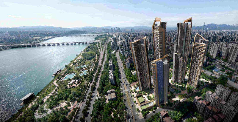 래미안 일루체라 조감도