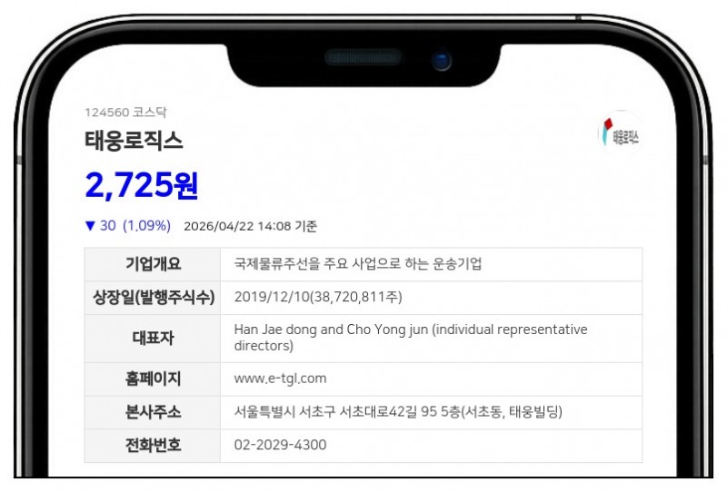 태웅로직스, 150억 규모 '제로쿠폰' CB 발행... 주식 12.25% 규모