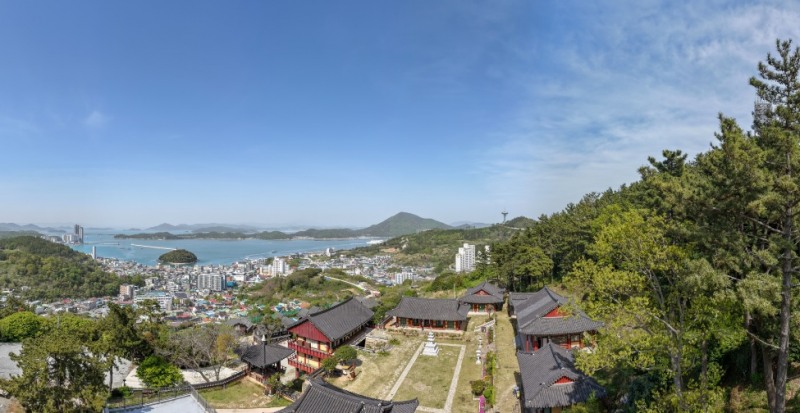 신흥사 전경 (사진제공=완도군)