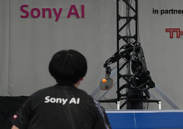 日소니AI, 탁구 로봇 개발…"전국대회 선수 수준". / 사진=연합뉴스