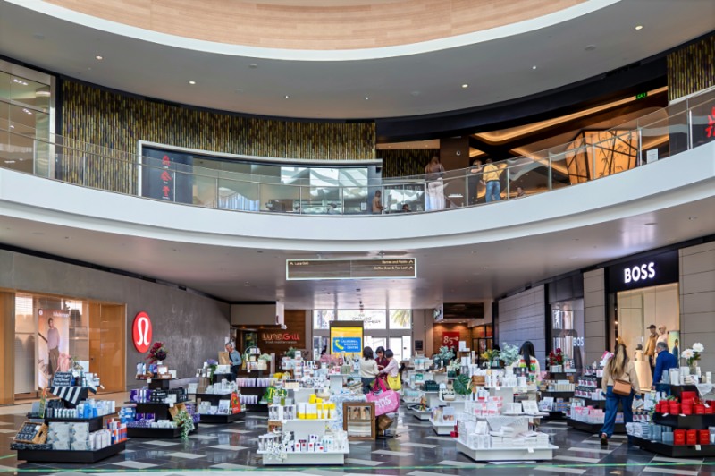 미국 팝업 행사장 전경