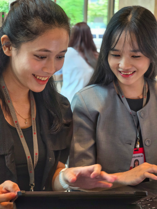 'K-프라퍼티 알스퀘어'에 참가한 현지 직원 모습./알스퀘어