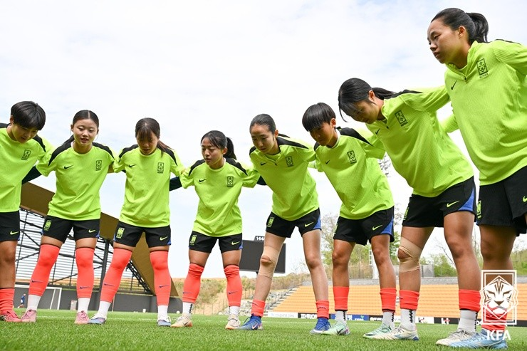 U-17 여자 축구대표팀. / 사진=연합뉴스