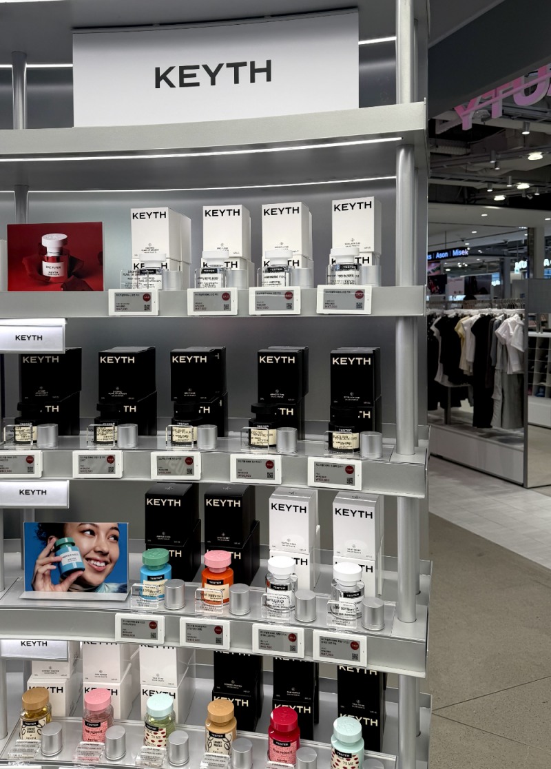 KEYTH, ‘무신사 뷰티 성수 메가스토어’ 입점…온·오프라인 판매 체계 구축