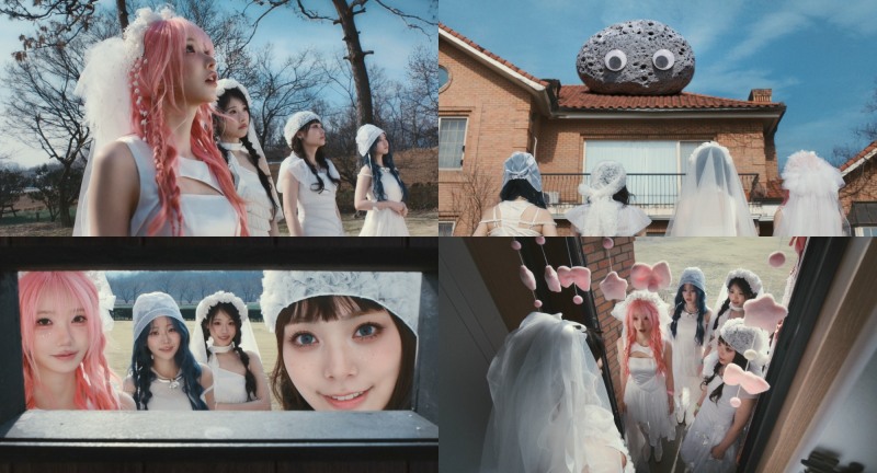 QWER, 신곡 'CEREMONY' 뮤비 티저 공개…'기쁨→경악' 강렬 반전 '충격'