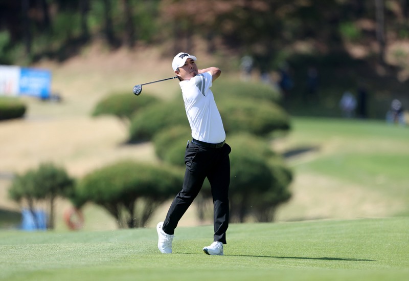 신상훈의 경기 모습. /KPGA