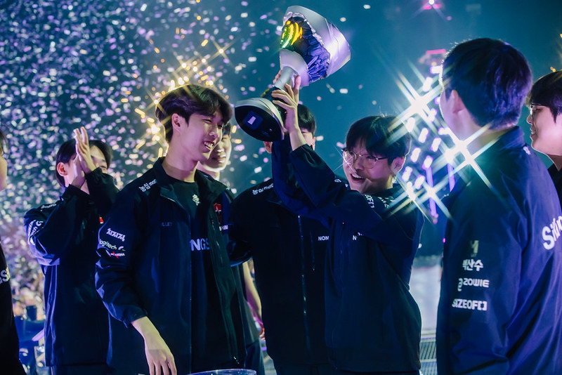 ‘발로란트' 마스터즈 산티아고에서 우승한 농심 레드포스(제공=라이엇게임즈).