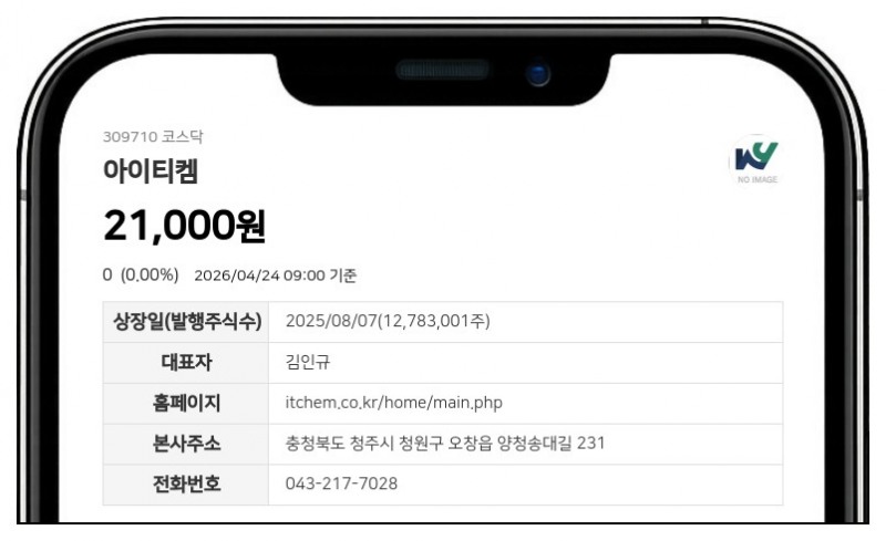 아이티켐, 개선기간 부여로 주권매매거래정지 기간 연장