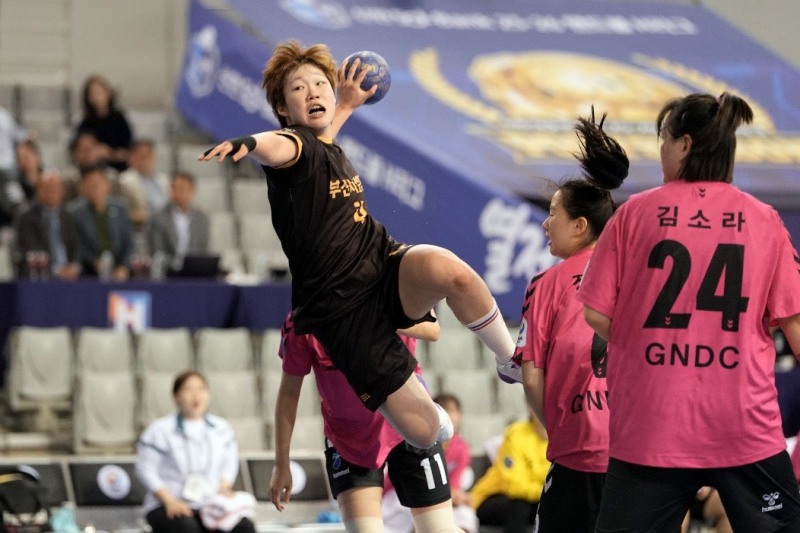 류은희의 점프슛. / 사진=연합뉴스