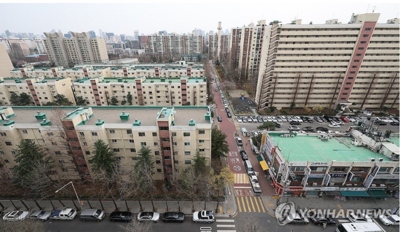 서울 강남구의 한 아파트 단지. 사진=연합뉴스