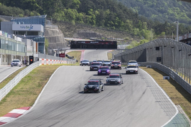 2026 인제 GT 마스터즈 개막전 결승전 스타트 장면 / 사진=MIK 제공. 연합뉴스