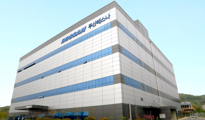 두산테스나 서안성사업장 전경 사진= 두산