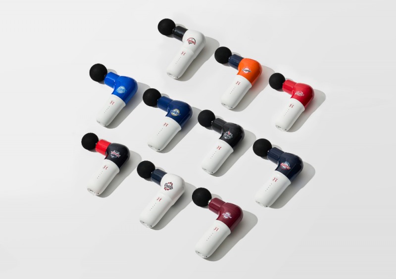 "우리 팀 로고가 쏙"… 바디프랜드 미니, KBO 컬래버레이션으로 마사지기 시장 공략