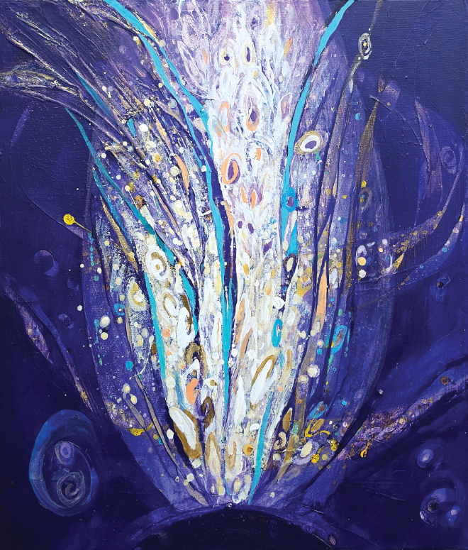 빛의 여화, After light Acrylic on canvas / 41x53cm / 2026