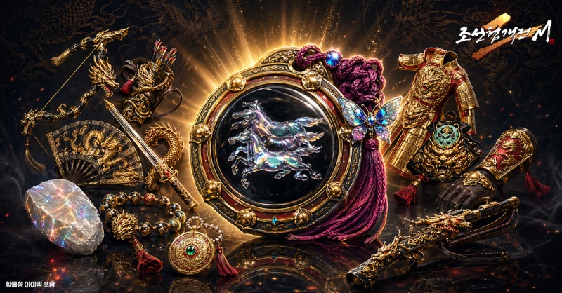 조선협객전2M, 신화 장비·마패 시스템 확장…초월·승급 구조 도입