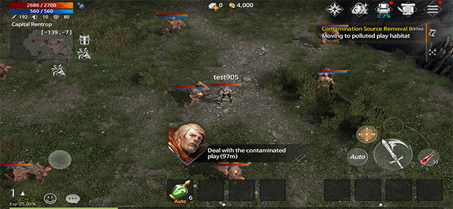 '카오스W' 인게임 화면. 자료 제공 : 넥써쓰