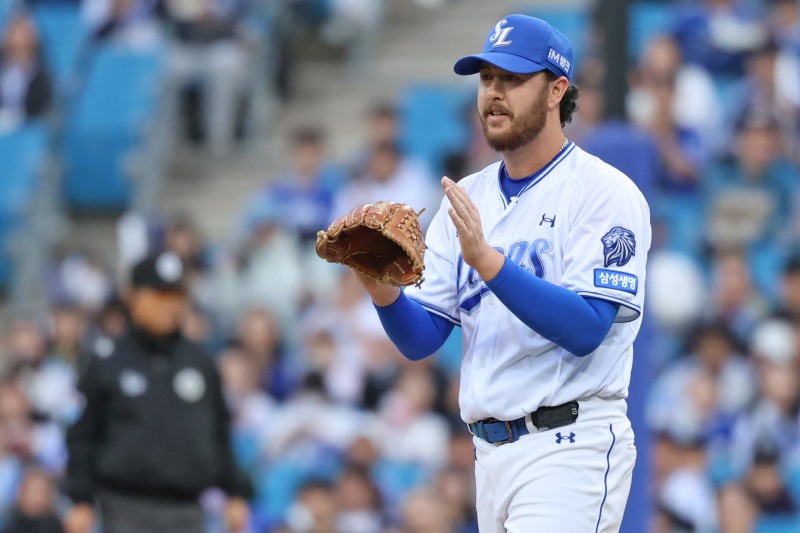 삼성 라이온즈 잭 오러클린. / 사진=연합뉴스