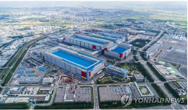 삼성전자 평택캠퍼스 조감도. 사진=삼성전자 , 연합뉴스
