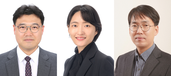(왼쪽부터) 전은성 서울아산병원 의생명연구소 교수, 장미희 한국과학기술연구원 박사, 박대찬 아주대학교 교수 <사진=서울아산병원 제공>