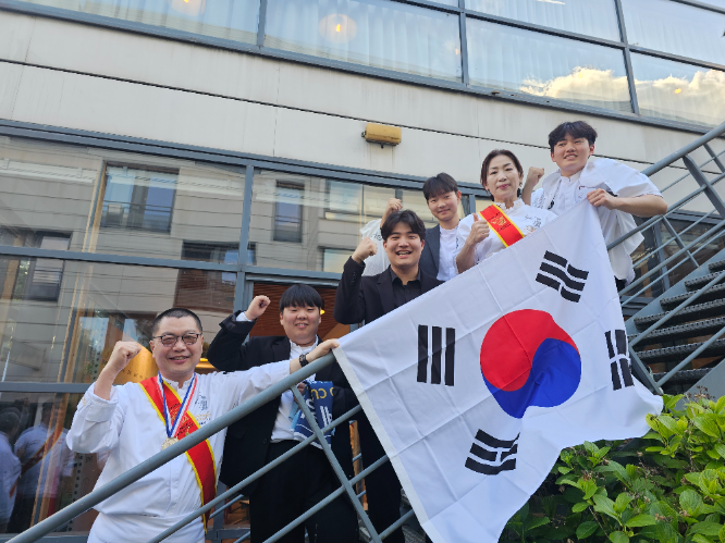 세계쿠킹베이커리 임우빈 선수, 에스코피에 프랑스결승전서 세계 4위