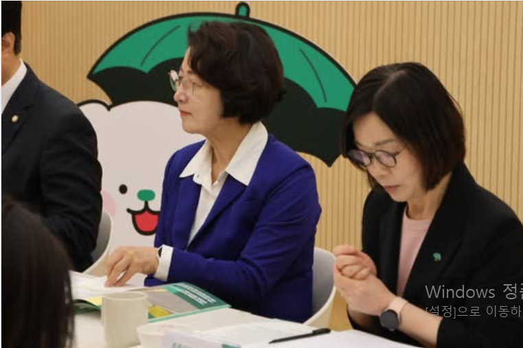 초록우산 아동공약전달식에 참석한 추미애 경기도지사 후보./페북 캡처
