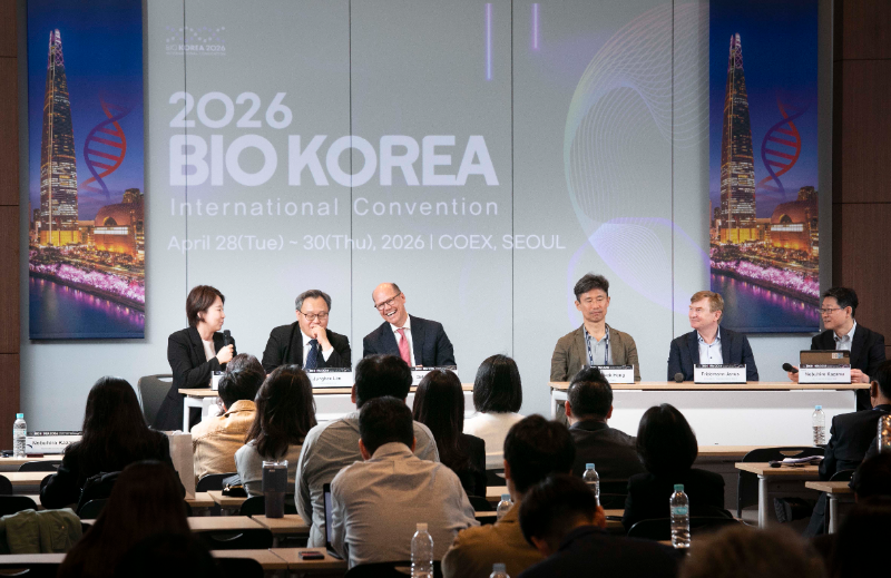 바이엘 코리아가 바이오코리아 2026서 국내 스타트업 지원 위한 ‘바이엘 코랩 커넥트 서울’의 출범을 알렸다./바이엘 코리아