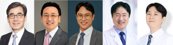 서울대병원 의생명연구원 김효수 교수와 순환기내과 강지훈·양한모·박경우 교수, 보라매병원 박성준 교수 연구팀 <사진=서울대병원 제공>