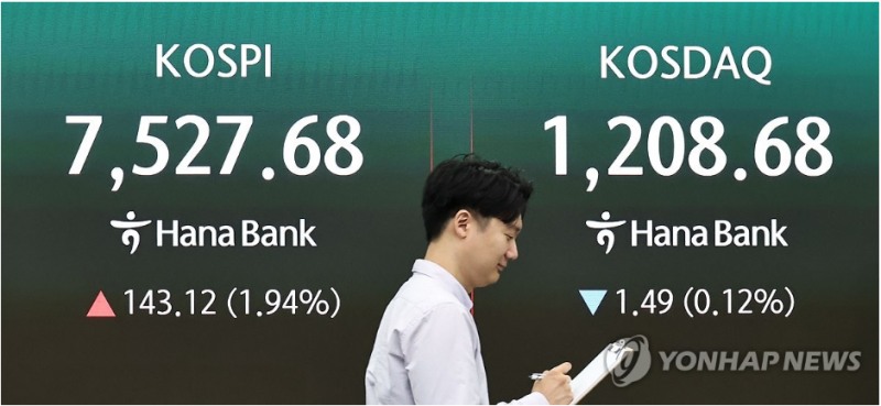 블룸버그통신은 코스피지수에서 삼성전자와 SK하이닉스 비중이 45%에 달할 정도로 편중이 심하다고 지적했다. 사진=연합뉴스