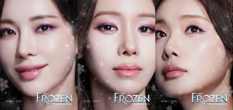 정선아·정유지·민경아·박진주·홍금비·최지혜 등 뮤지컬 ‘겨울왕국’ 한국 초연 책임질 주역들, 설렘의 첫 소감과 비하인드 공개