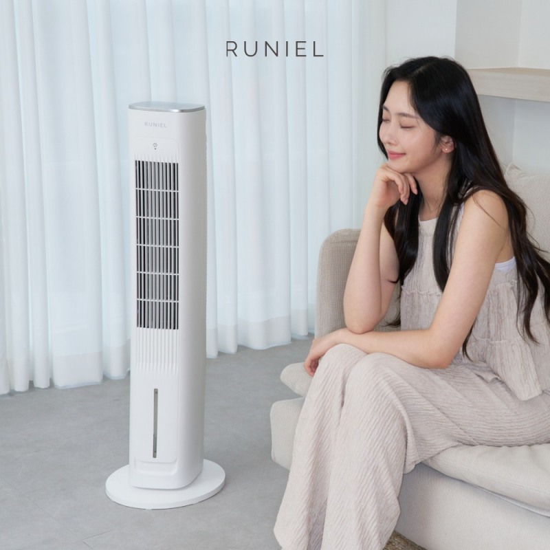 루니엘, 슬림 타워형 리모컨 냉풍기 신제품 출시
