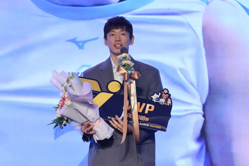 대한항공 한선수, MVP 수상. / 사진=연합뉴스