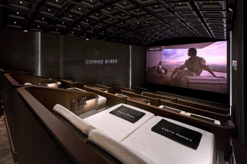 영화관이야 체험존이야? 코웨이 비렉스 R7 모션베드, CGV 영등포 상륙