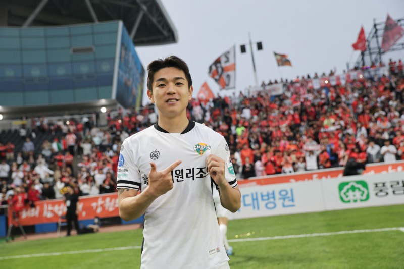 4월 'EA 스포츠 이달의 선수'에 뽑힌 김대원. / 사진=연합뉴스