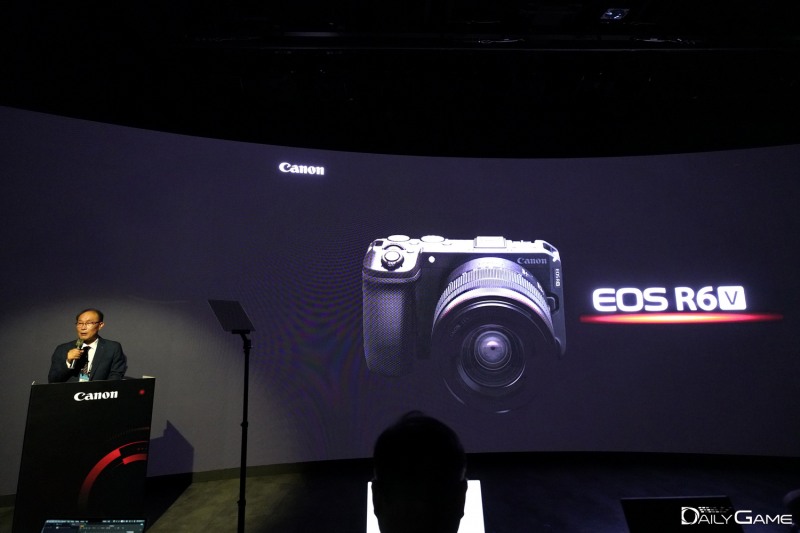 캐논이 새로운 풀프레임 카메라 'EOS R6V'를 발표했다.