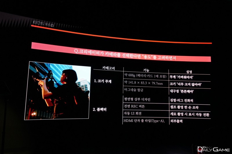 가벼우면서 쓰기 쉬운 제품을 목표로 했다.