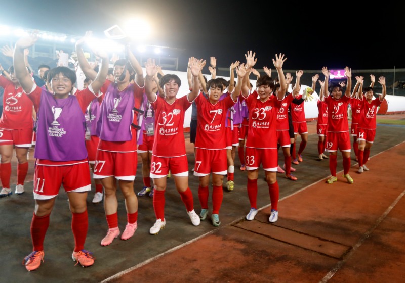 내고향축구단, 북한 선수단으로는 8년 만에 한국 방문. / 사진=연합뉴스