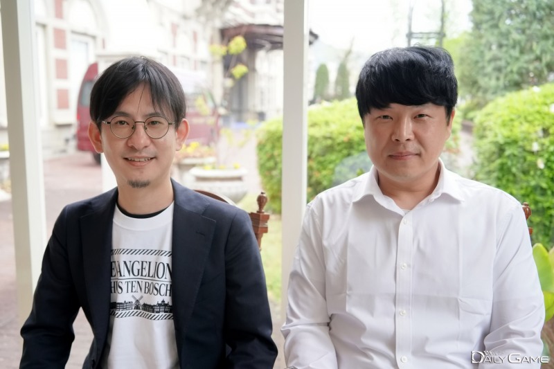 나카야마 나오키 부장과 한국영업소 유영규 소장.