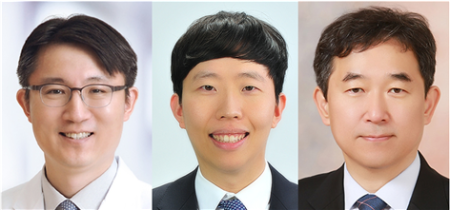 (왼쪽부터) 서울대병원 피부과 권오상 교수·이한재 임상강사, 서울의대 생화학교실 김종일 교수 <사진=서울대병원 제공>
