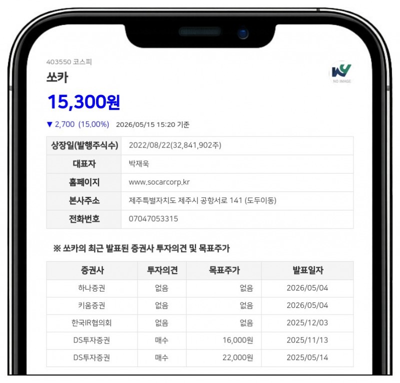 쏘카, 최대주주 등 지분 0.13% 감소…원종필·이승건 지분 변화 상세