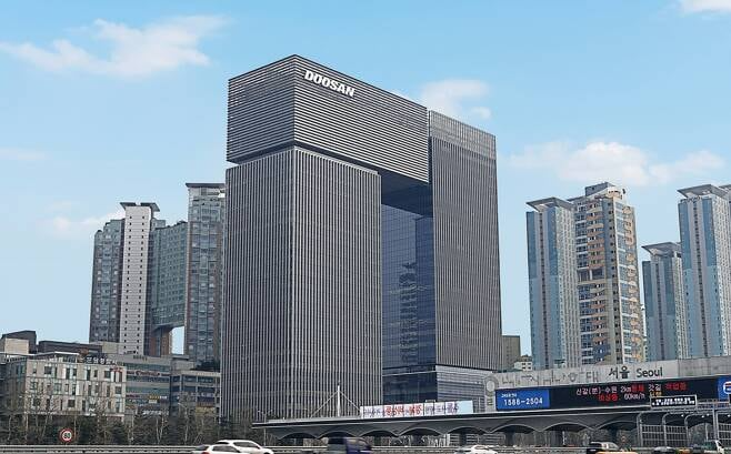 두산 분당 사옥./두산그룹 제공