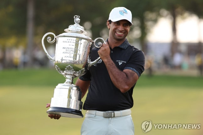 PGA 챔피언십 우승자 에런 라이 / 사진=연합뉴스