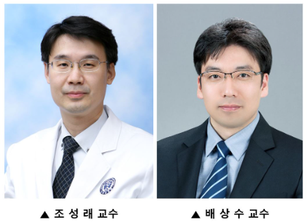 (왼쪽부터) 조성래 세브란스병원 재활의학과 교수, 배상수 서울대학교 의과대학 생화학교실 교수 <사진=세브란스병원 제공>