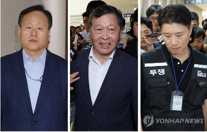 삼성전자 노사는 18일 세종 정부청사에서 총파업 D-3일 앞두고 막바지 협상을 벌였다. 사진=연합뉴스