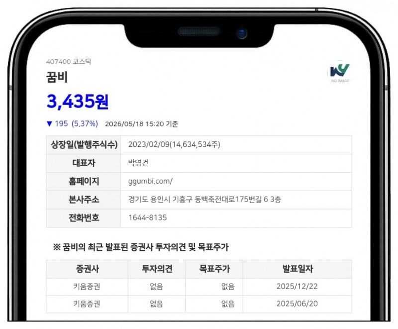 꿈비, '지분 100%' 자회사 옥토아이앤씨 흡수합병…무증자 방식으로 시너지 극대화