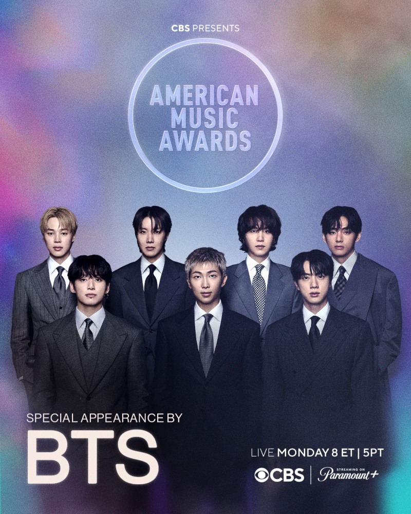 BTS, 美 ‘2026 AMA’ 출격…2021년 이어 통산 두 번째 대상 정조준