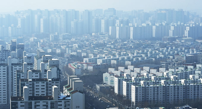 경기도 내 아파트 단지 모습/뉴시스