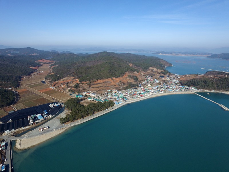 사업 대상지 신지 동고지구 전경 (사진제공=완도군)