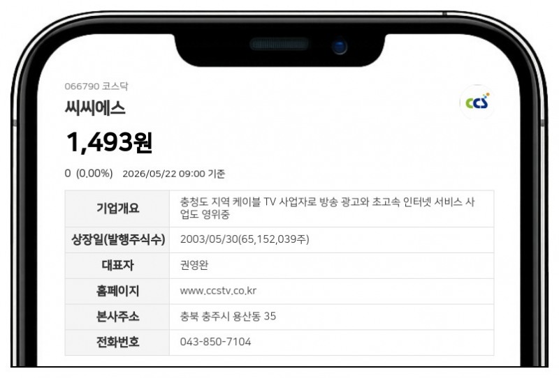 씨씨에스, 주총 집행금지 가처분 '각하' 판정... 경영권 분쟁 소송 리스크 해소