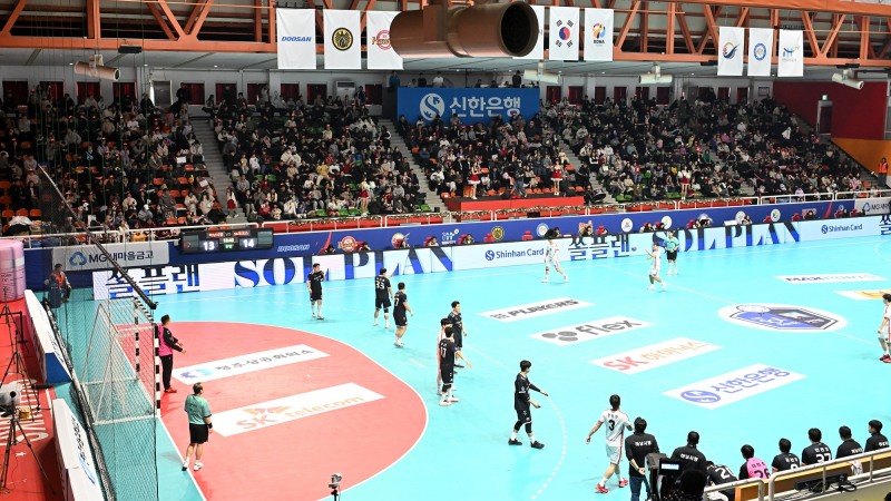 사진=핸드볼 H리그 25-26시즌 경기 모습