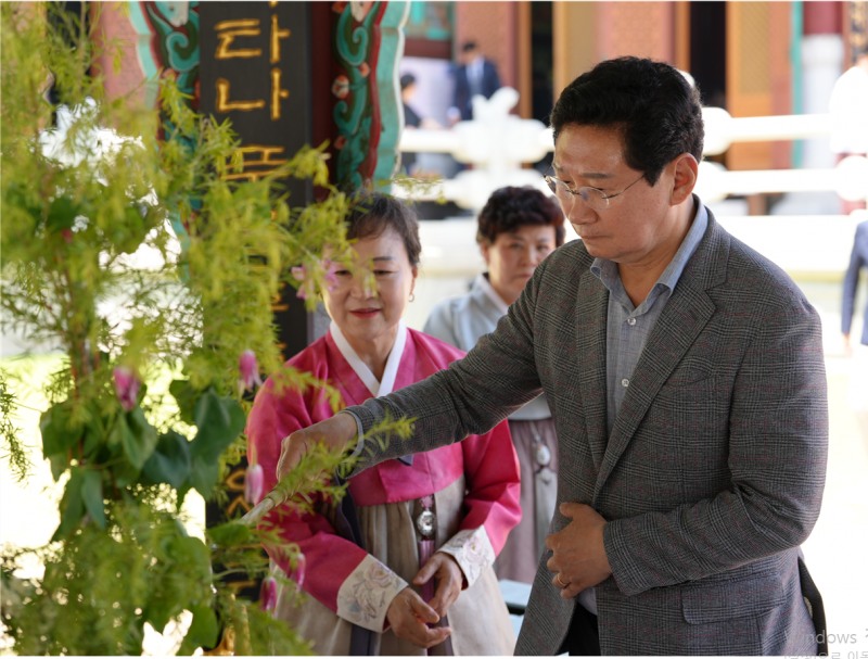 이상일 용인시장 후보. /선거캠프